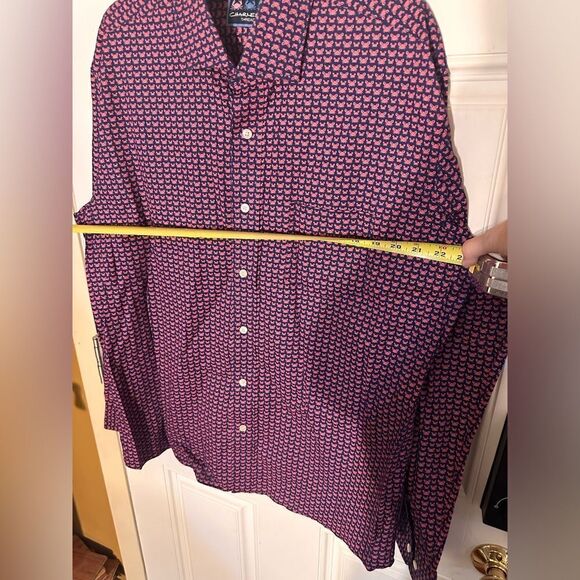 Crab button up shirt 🦀 - See measurements in pics - Picture 7 of 9